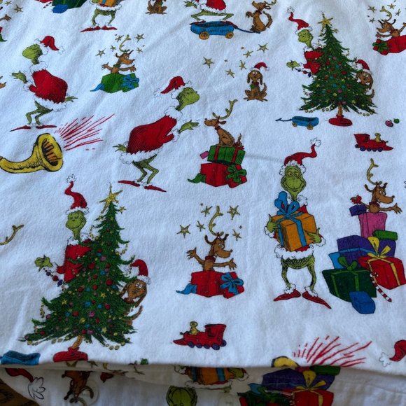 Pottery Barn Kids Bedding Pottery Barn Kids The Grinch Flannel